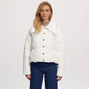 Noize Yasmin Cropped Puffer Jacket – Medium